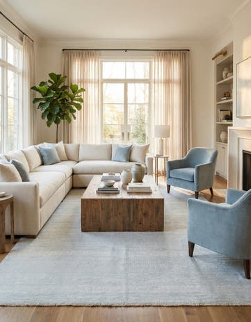 8' 11 x 12' 4 Kamla Wool Rug