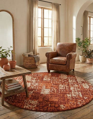 7' 10 x 7' 10 Equinox Round Rug