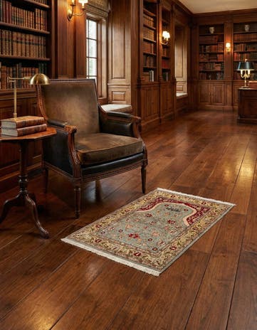 2' x 3' 2 Hereke Silk Rug