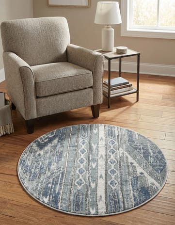 3' x 3' Oregon Round Rug