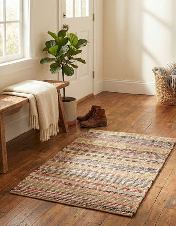 Hand Woven Chunky Jute Rug