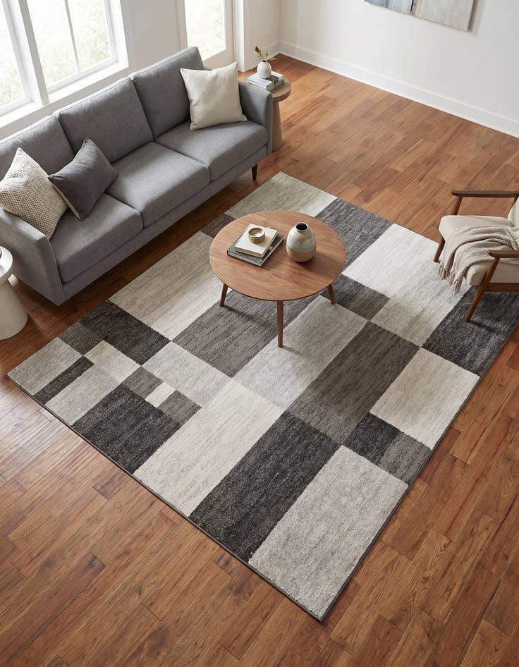 Detail image of 7' 10 x 7' 10 Equinox Square Rug