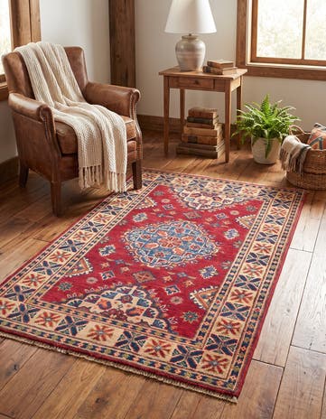 2' 8 x 4' 2 Hand Knotted Kazak Rug
