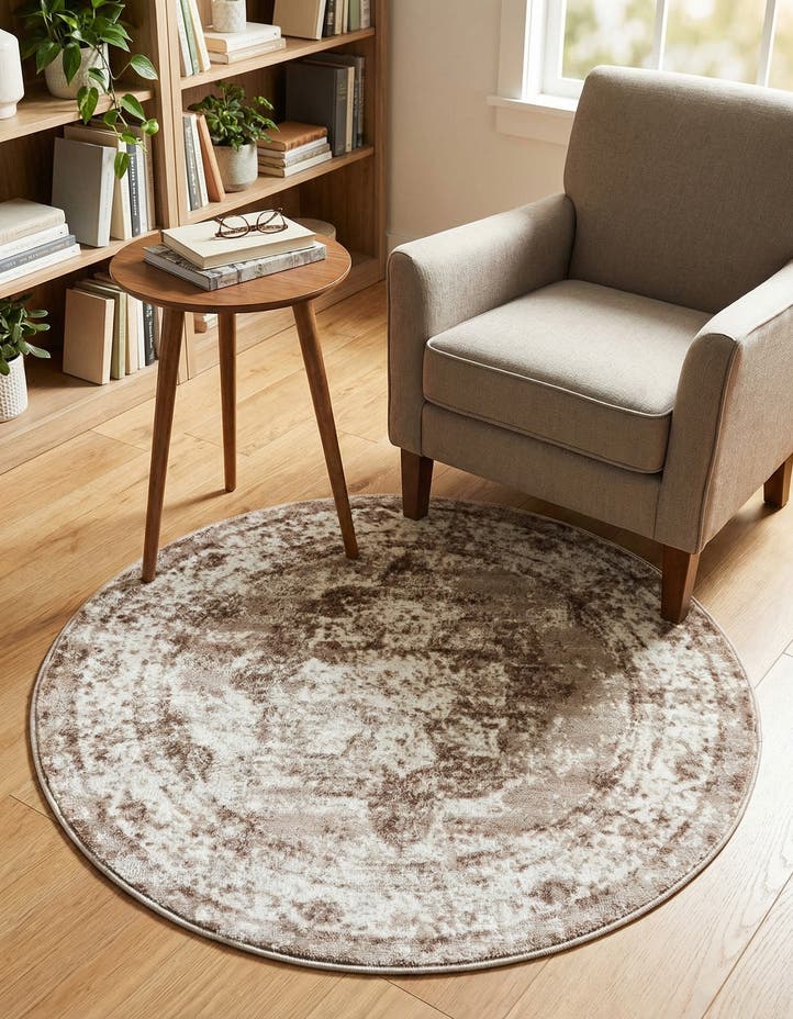 3' x 3' Monte Carlo Round Rug