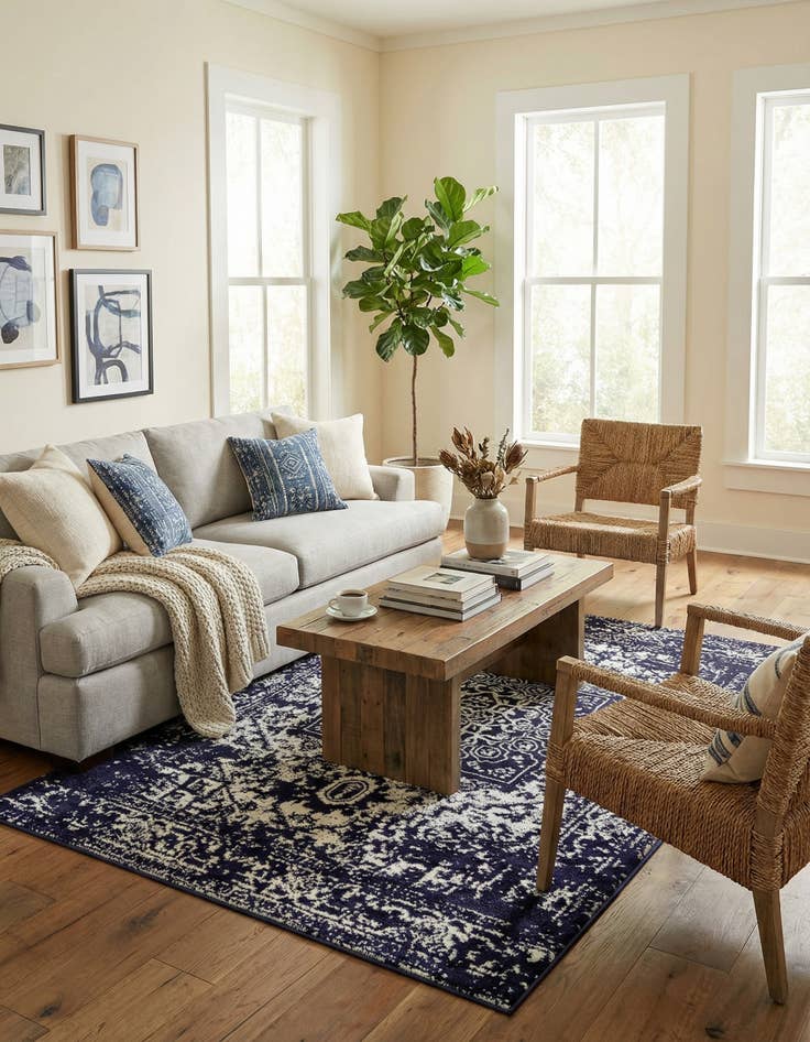 Detail image of 5' 3 x 8' Arlington Rug