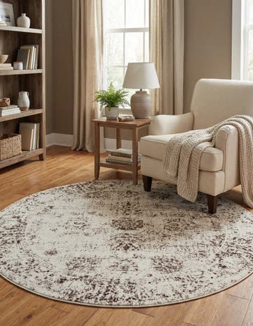 7' x 7' Monte Carlo Round Rug