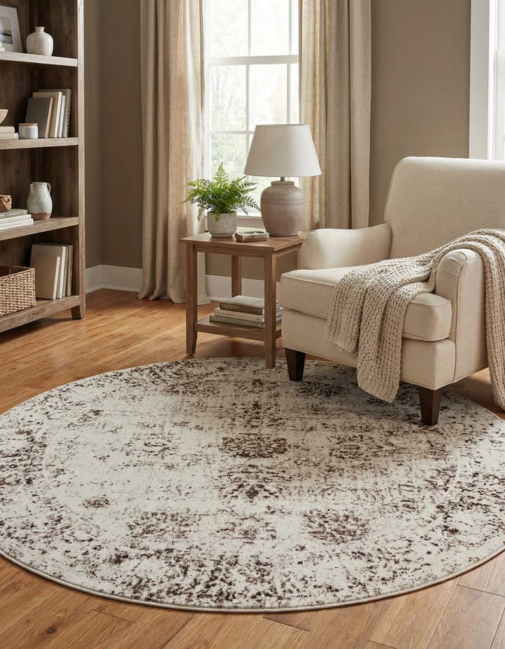 7' x 7' Monte Carlo Round Rug