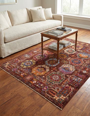 4' 2 x 6' 6 Hand Knotted Ariana Ziegler Rug