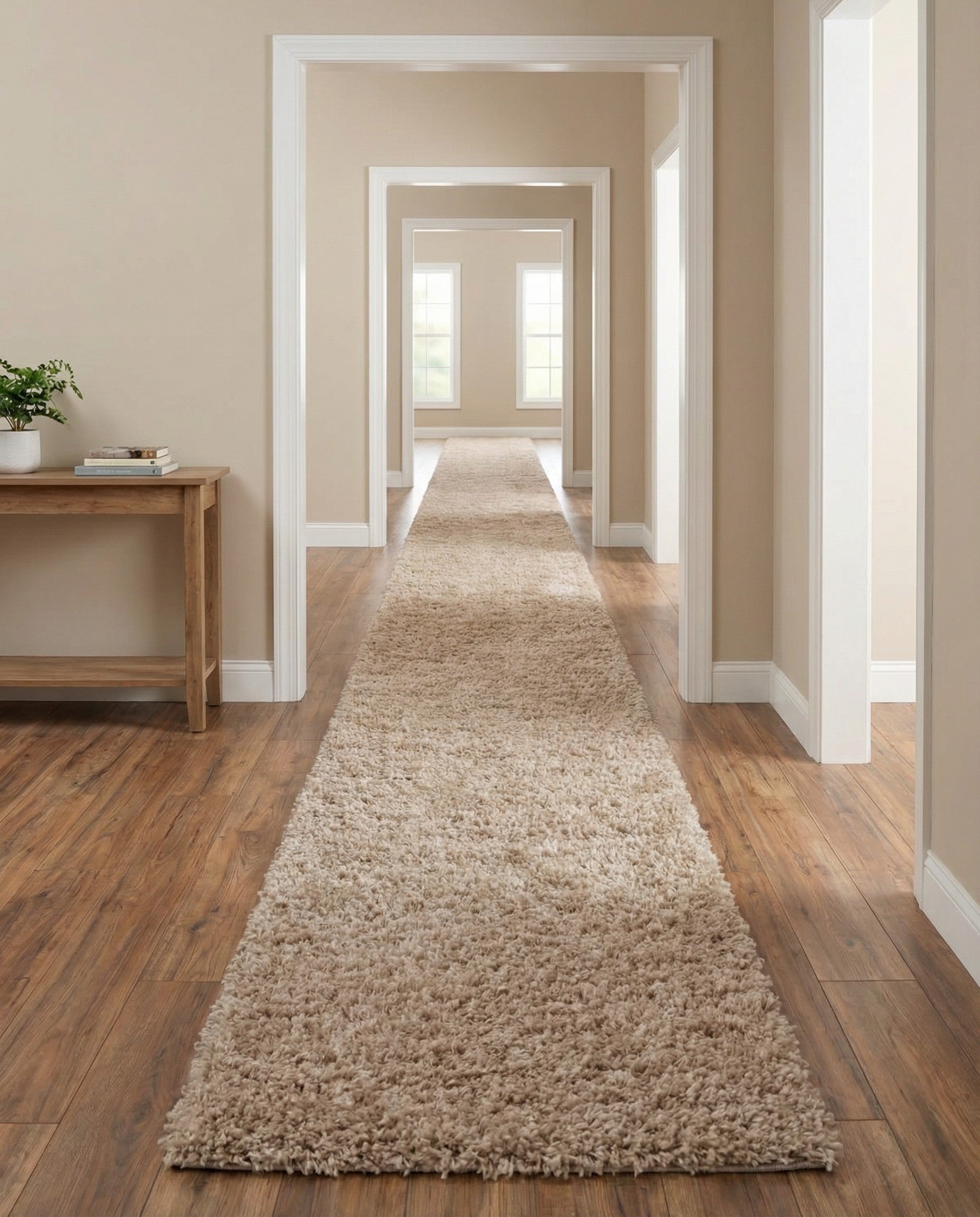 2' 7 x 20' Zermatt Shag Runner Rug