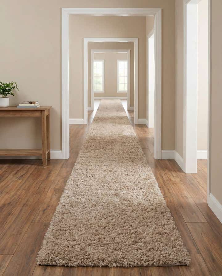 2' 7 x 20' Zermatt Shag Runner Rug