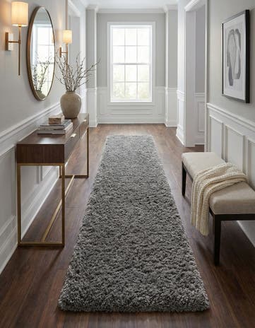 2' 7 x 13' Infinity Shag Runner Rug
