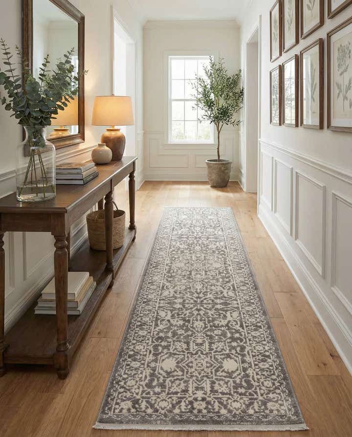 2' 7 x 10' Modern Classical Runner Rug