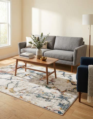 4' x 6' 3 Gemstone Rug