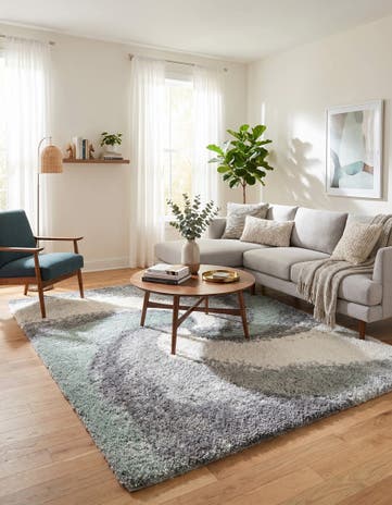 7' 10 x 10' Soft Touch Shag Rug