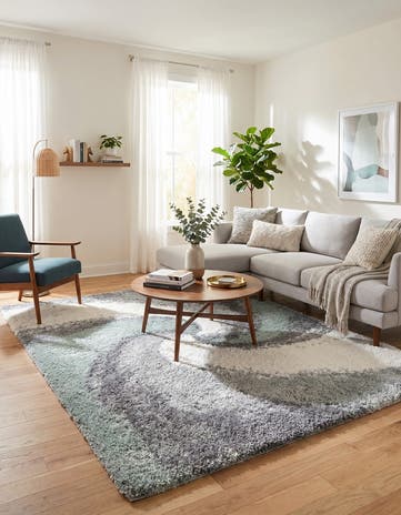 7' 10 x 10' Soft Touch Shag Rug