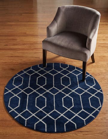 3' x 3' Marilyn Monroe&trade; Glam Trellis Round Rug