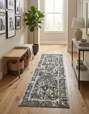 Gray Veneto Runner Rug