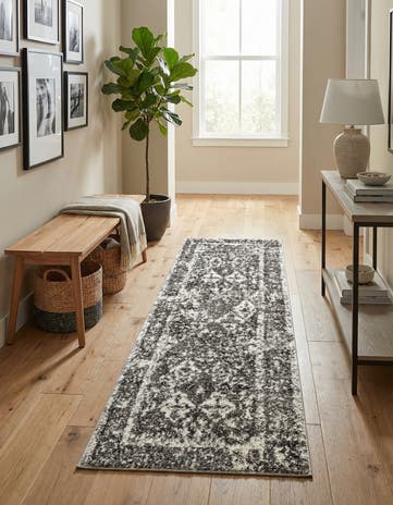 Gray Veneto Runner Rug