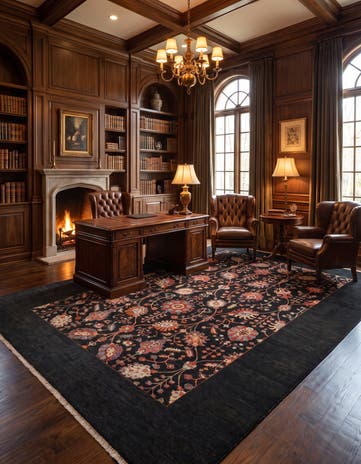 8' 4 x 11' 9 Hand Knotted Ariana Ziegler Rug