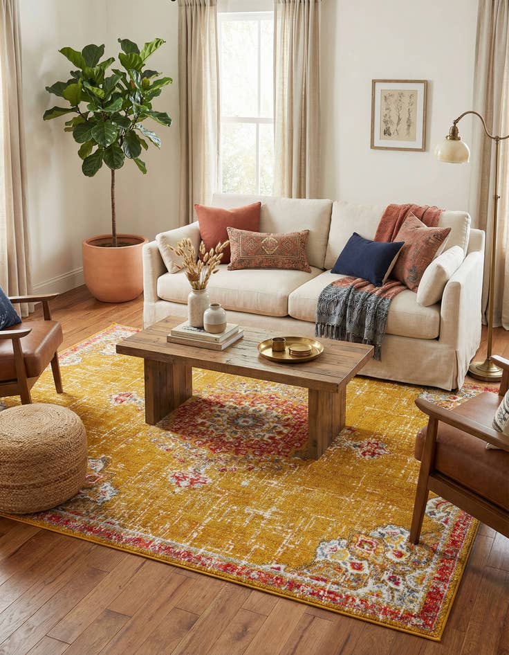 Detail image of 7' 10 x 11' Carrington Rug