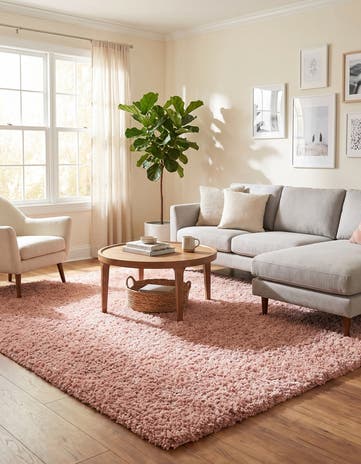 10' x 10' Zermatt Shag Square Rug