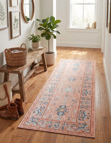 2' x 6' Kamala Washable Runner Rug