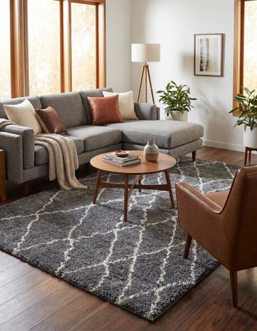 6' x 9' Soft Touch Shag Rug