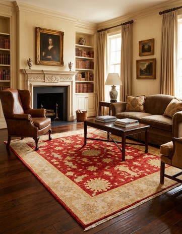 4' 11 x 6' 6 Kaizar Wool Rug