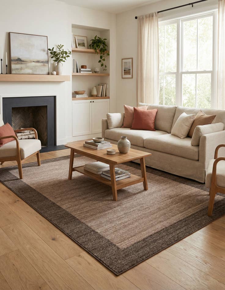 Detail image of 5' 3 x 8' Angelica Rug