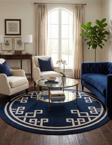 7' 10 x 7' 10 Hera Round Rug
