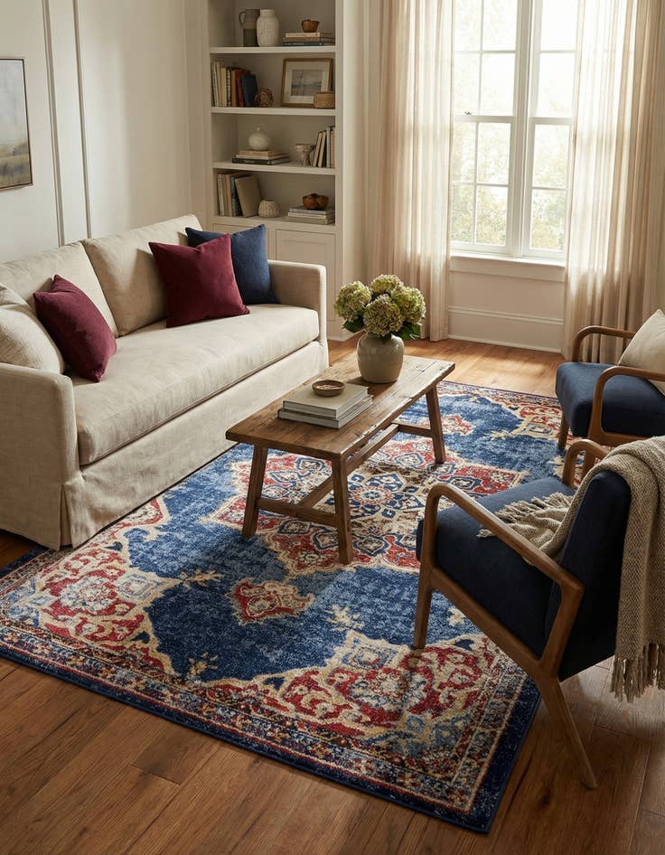 Detail image of 5' x 8' Arcadia Rug