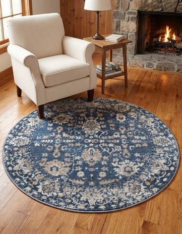 4' x 4' Oregon Round Rug
