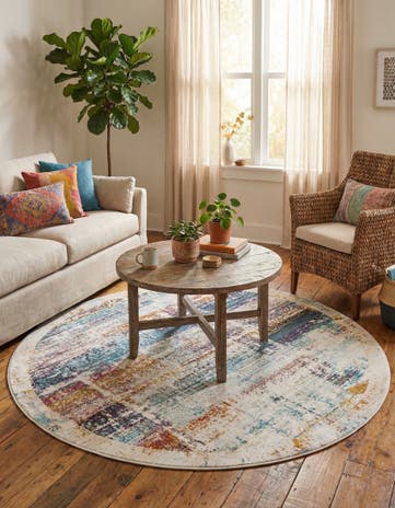 Malibu Round Rug
