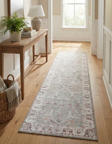 Pearl Mint Yara Runner Rug