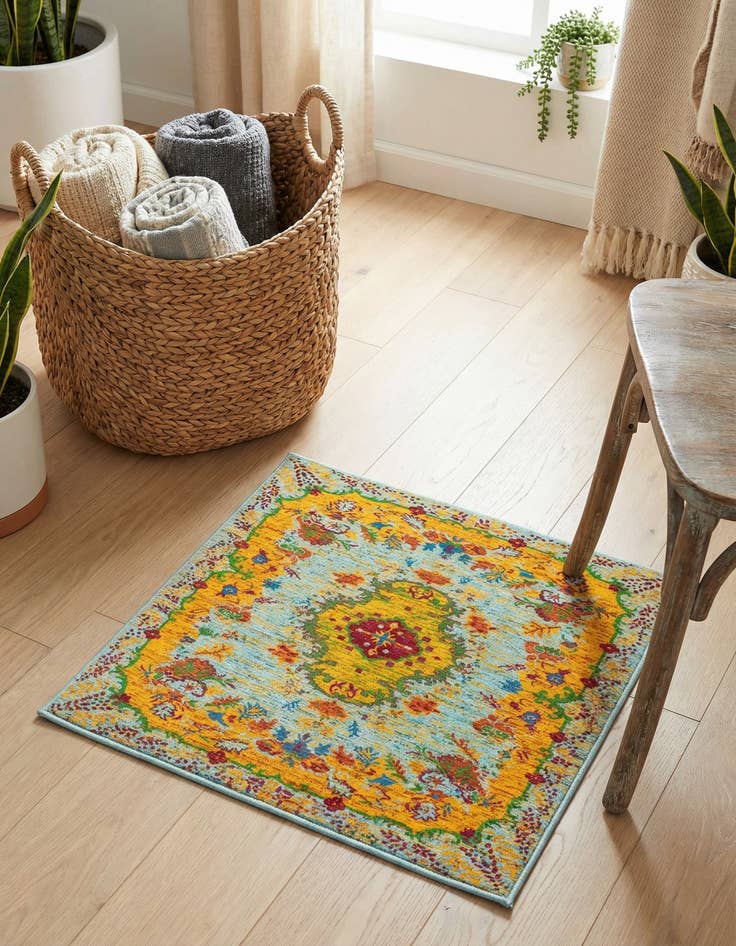 Detail image of 1' 4 x 1' 4 Calypso Sample Rug