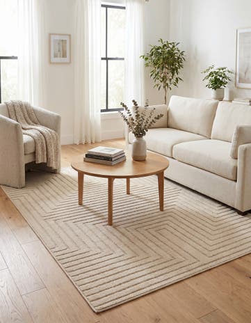Ivory Contour Rug
