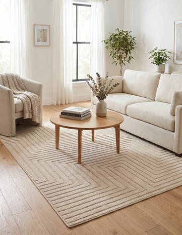 Ivory Contour Rug