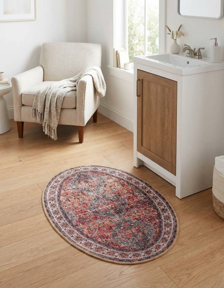 Detail image of 2' x 3' 1 Timeless Oval Rug