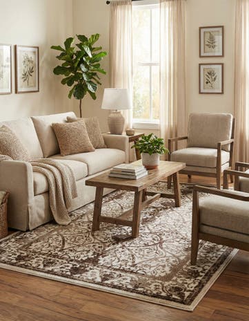 Beige Miranda Rug