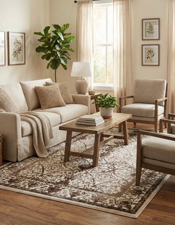 Beige Miranda Rug