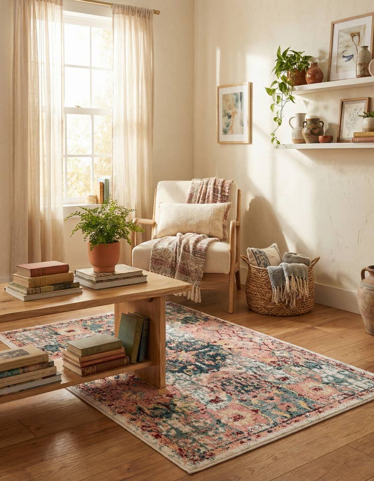 Detail image of 3' 3 x 5' 3 Charleston Rug