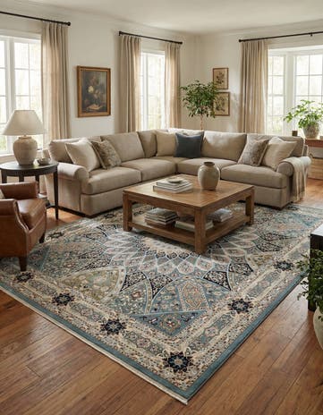 10' x 13' Nain Design Rug