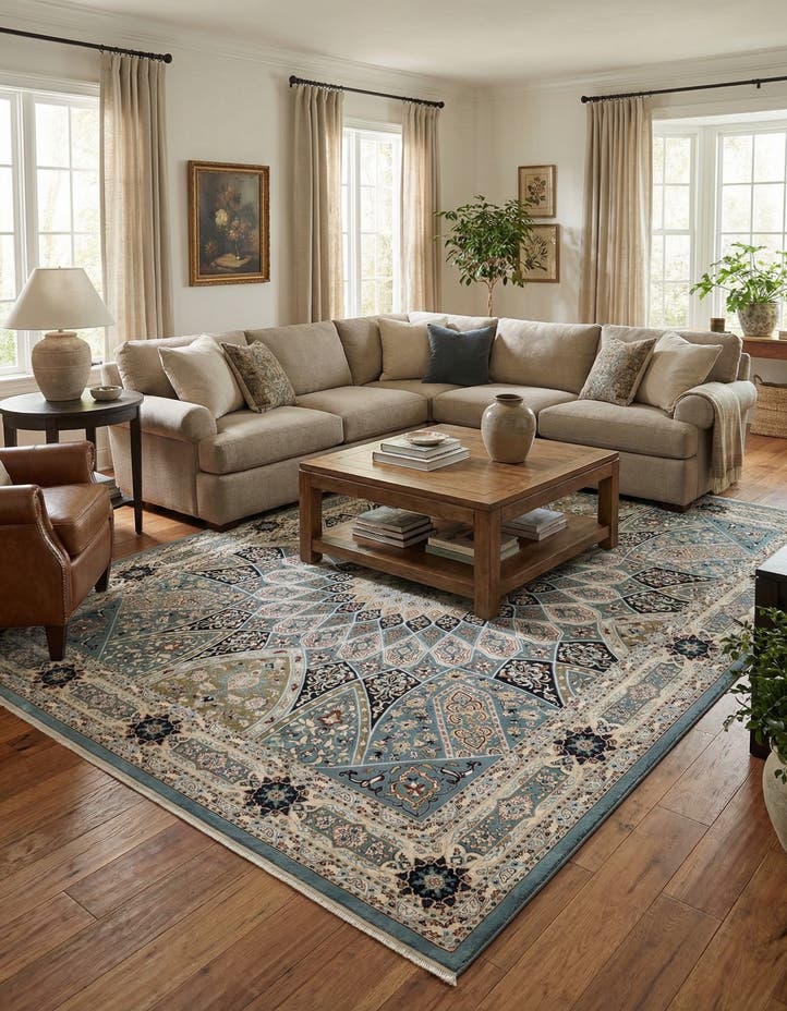 10' x 13' Nain Design Rug