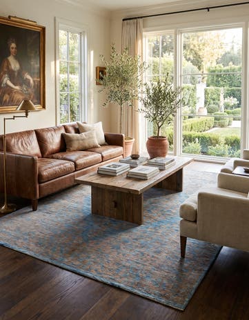 5' 8 x 7' 6 Hand Knotted Ariana Ziegler Rug