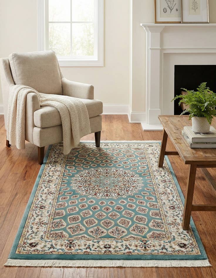 Detail image of 3' x 5' Nain Design Rug