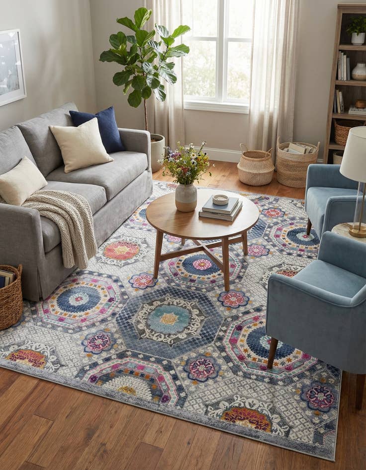 Detail image of 8' x 9' 10 Budapest Rug