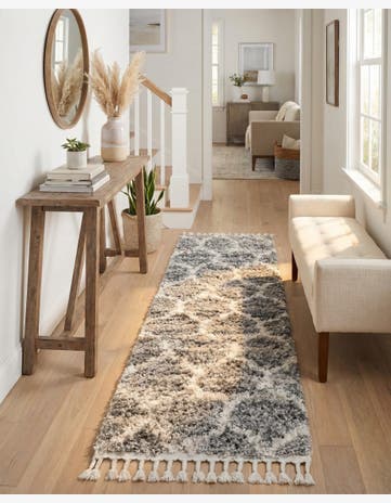 2' 2 x 6' Lagom Shag Runner Rug