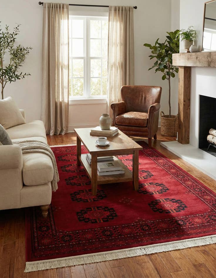 Detail image of 7' 10 x 10' Bokhara Rug