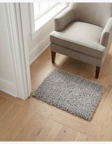 Light Gray Everyday Shag Rug