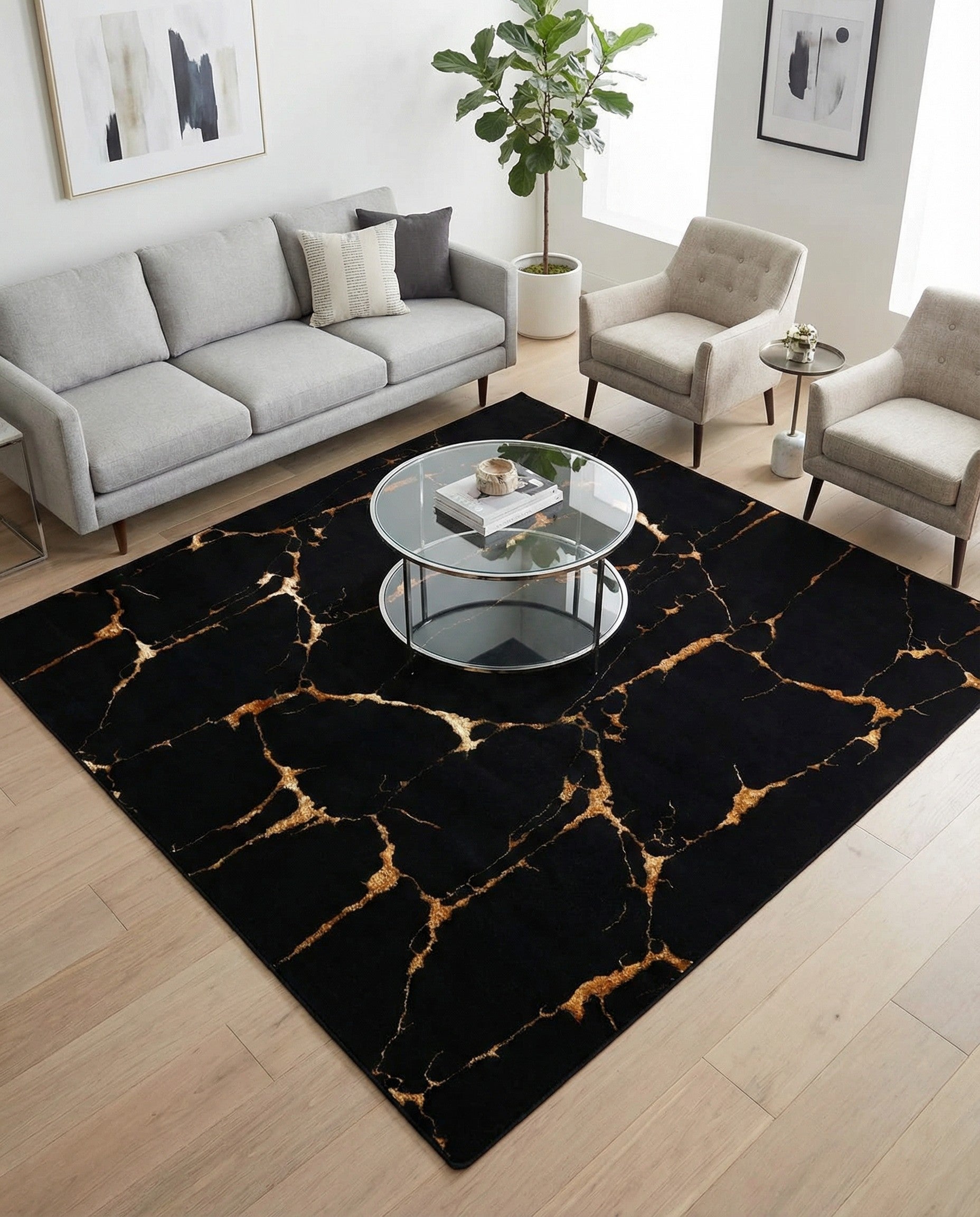 7' 10 x 7' 10 Vogue Geo Square Rug